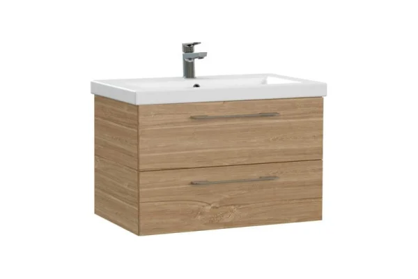 Тумба под раковину подвесная LARA 70 для COMO 70 орех, 64136