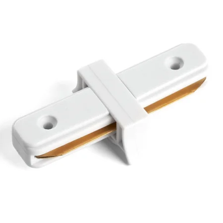 Коннектор прямой для шинопровода, белый, LD1000 для CAB1003