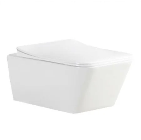 Унитаз подвесной KN9722002 безободковый, с крышкой 533х365х355мм (Knois) *1