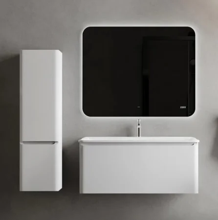 Пенал подвесной Welto 120 Wel.04.120/P/W/RL белый