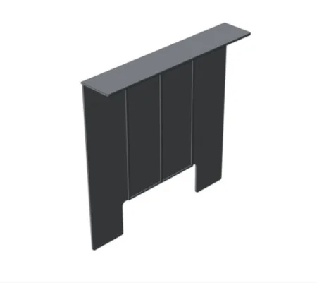 Перегородка-сифон для дождеприемника Gidrolica Poin пластик 250х242мм 210 *1