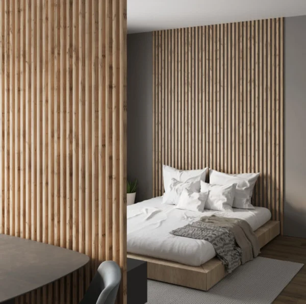 Рейка интерьерная МДФ Stella Милана Light Пекан 2700х30х20мм