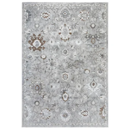 Ковер NIRVANA 80х150см дизайн B0833A WHITE/CREAM