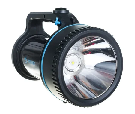 Фонарь-прожектор аккумуляторный, 7W LED, аккум. 3,7V 3,6 ah, 420Лм - 6 часов, 125м - 24 часа