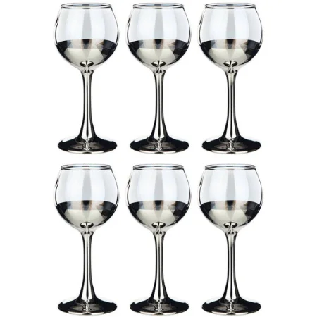 Набор рюмок Lefard Черное море деми серебро 6шт 65мл 194-606