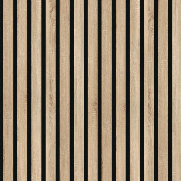 Панель стеновая акустическая МДФ Stella Comfort Standart Дуб Сонома 2780х600х9мм