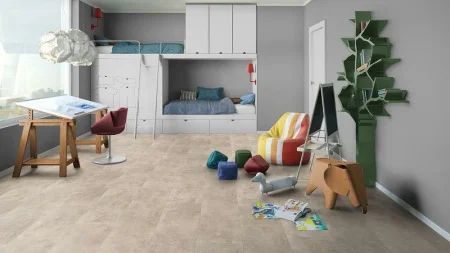 Плитка кварц-винил Tarkett Prime Click Pale Beige micro 4V (580х300х3,8мм) 1уп=1,74м2 =10шт замок