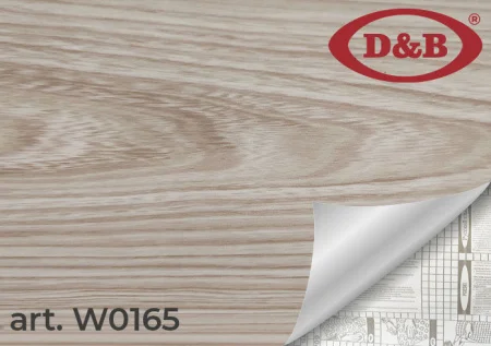 Пленка самоклеящаяся D&B 0,45*8м  дерево светлое 0165W *1/20