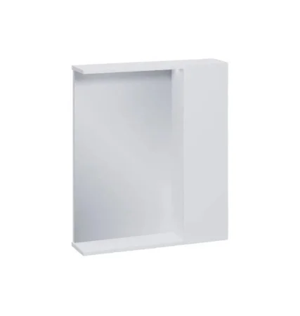 Шкаф зеркальный VOLNA Lake 60 zsLAKE60.R-01 Правый белый встроенная подсветка