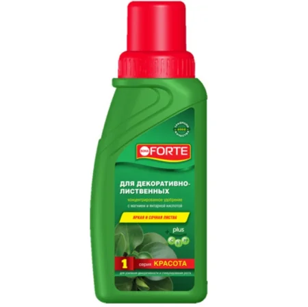 Удобрение "Красота" д/комнатный растений 0,285л (Bona Forte) *1/20