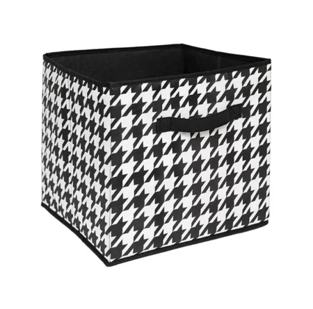 Короб-кубик Handy Home Пепита 300х300х300мм черно-белый HH-UC-233