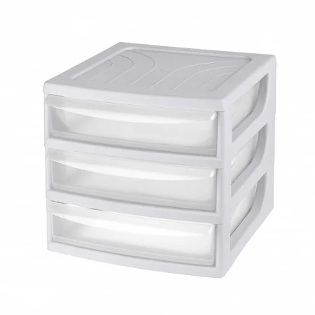 Органайзер формат А6 3 ящика 175х186х214мм светло-серый 433224030 *1