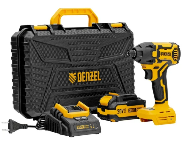 Дрель-винтоверт аккум. Denzel CIDH-BL-20-270 26514 20В 1АКБ, кейс