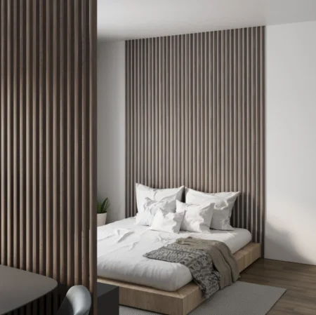 Рейка интерьерная МДФ Stella Милана Light Орех Бразильский 2700х30х20мм