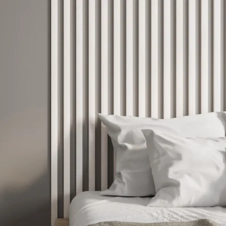 Рейка интерьерная МДФ Stella Бриона Light Ясень Айвори 2700х40х16мм