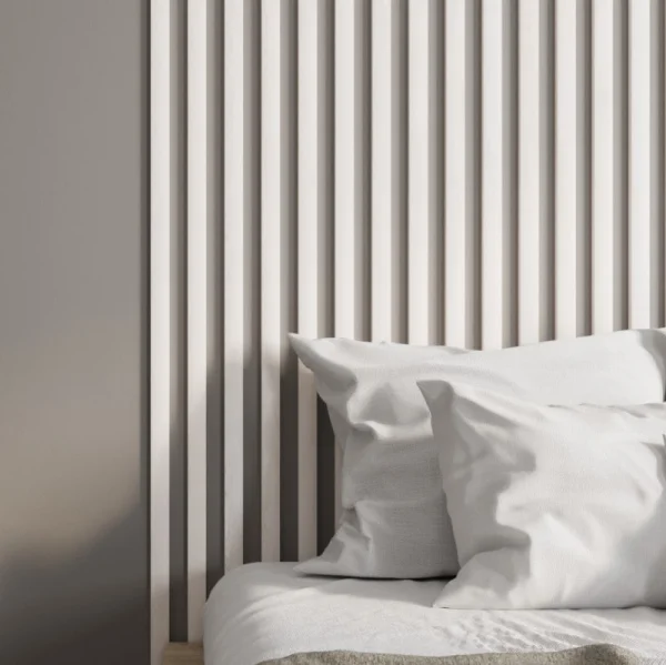 Рейка интерьерная МДФ Stella Бриона Light Ясень Айвори 2700х40х16мм