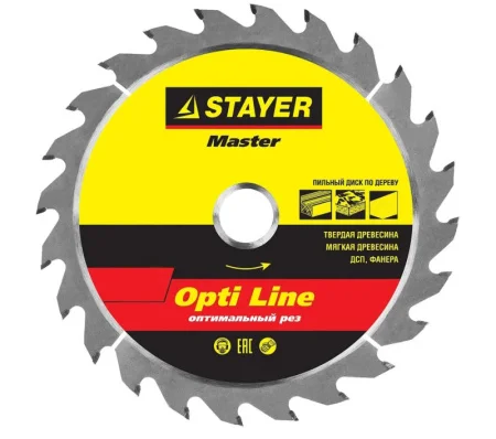 Диск пильный по дереву 250x32/30 мм 40 зубьев STAYER Optima 3681-250-32-40_z01 *1