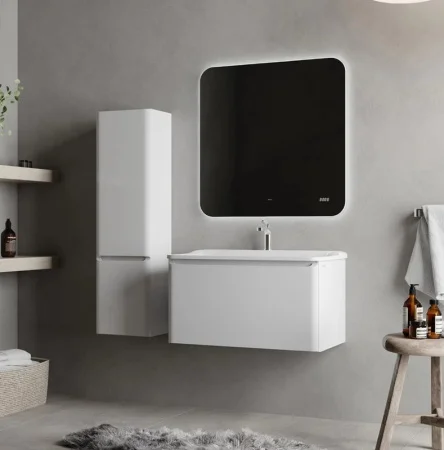 Тумба подвесная Welto 80 белая Wel.01.80/P/W/RL