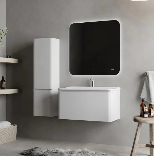 Тумба подвесная Welto 80 белая Wel.01.80/P/W/RL