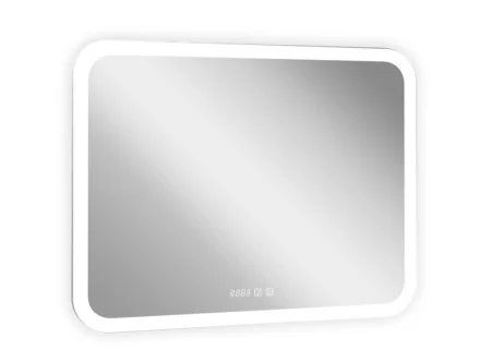 Зеркало с подсветкой Silver Mirrors Стив-3 ФР-00001650 1000х800мм сенсорный выключатель, двойной подогрев, часы