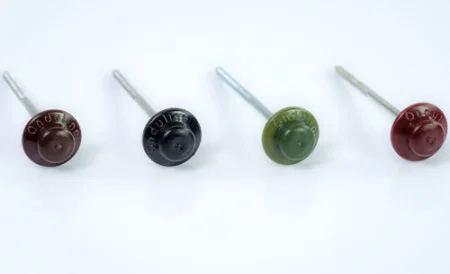 Гвозди с литой шляпкой красные *100