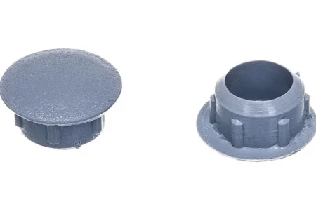 Заглушка декоративная 10 мм светло-серая уп-35 шт - пакет Tech-Krep 108873