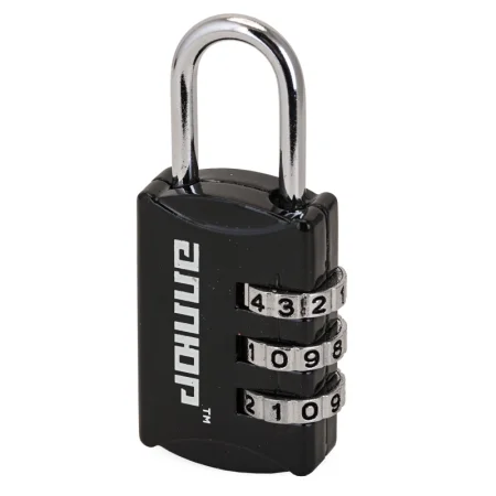 Замок навесной АЛЛЮР ВС1К-22/3 (HA816) черный кодовый d=3мм