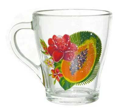 Кружка "Грация" 250 мл. Тропические фрукты