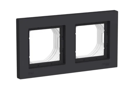 Рамка 2-м "AtlasDesign Aqua" карбон ATN441002 (Systeme Electric) *1