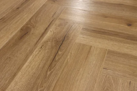 Плитка кварц-винил CronaFloor 4V Herringbone 2.0 Дуб Лион H012 128x640х3,5мм 1уп=1,31м2 (16шт) замок