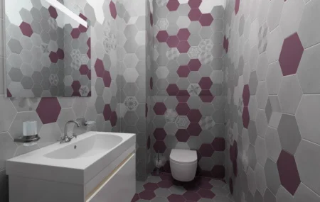 Керамогранит Kerama Marazzi Линьяно SG23025N 200х231х7мм (1уп=0,76м2 (22шт) 1п=54,72м2) бордо