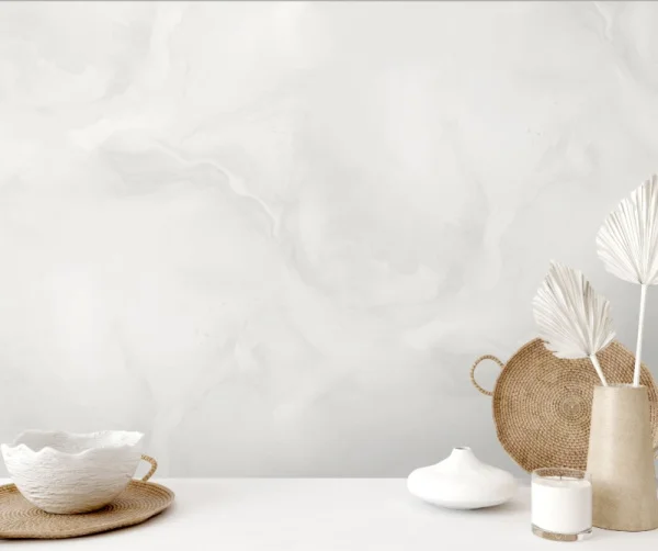 Обои компакт-винил Yalta 287326 1,06х10м мрамор белые