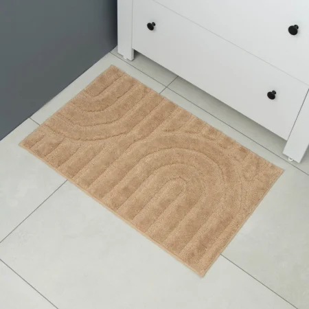 Коврик для ванной Доляна Валенсия 50х80см бежевый 10667598