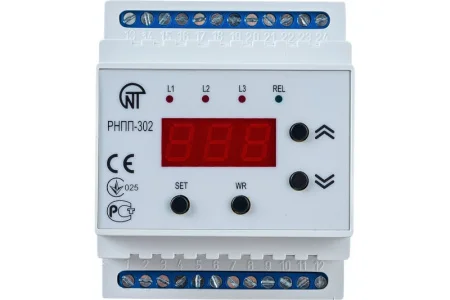 Реле напряжения РНПП-302 3ф НовАтек-Электро 3425600302