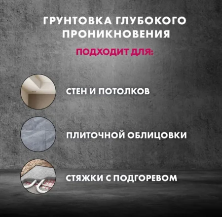 Грунтовка Церезит СТ-17 Pro морозостойкая 2,5л