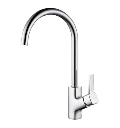 Смеситель для кухни одноручный D&K DA1492401 хром