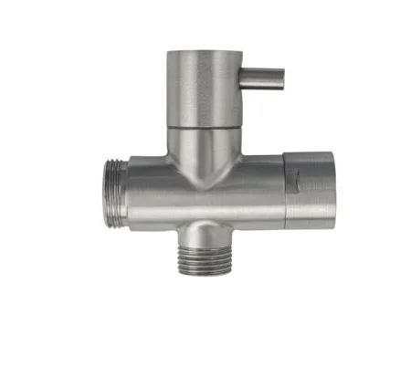 Дивертор для смесителя Магнус 7123 нерж. сталь (Санакс) *1