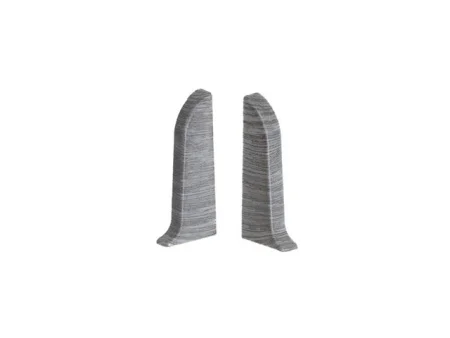 Заглушки для плинтуса (левая/правая) 278 Сосна серая 55мм Лексида