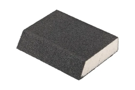 Губка для шлифования, 120 х 90 х 25 мм, трапеция, мягкая, P 100 Matrix