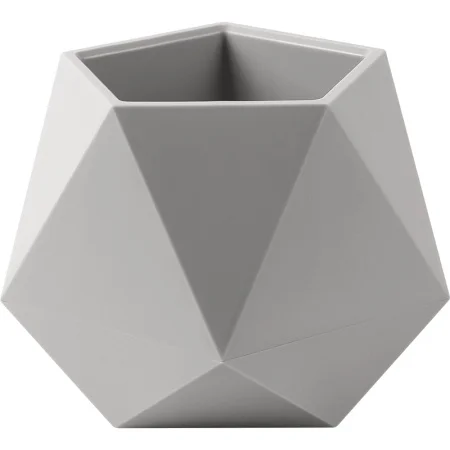 Кашпо д/цветов пласт. "Абремо" 0,72л серый жемчуг КШ-1754 (La Decoro) *1