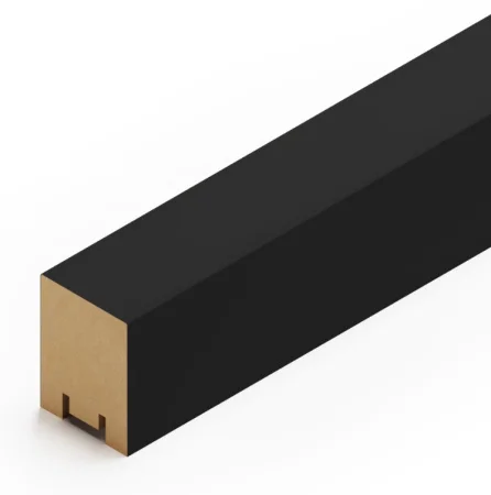 Рейка интерьерная МДФ Stella Ривьера Black Edition 40х30х2700мм