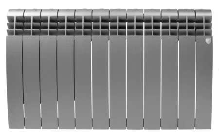 Радиатор BIMETAL Royal BiLiner 500/80 Silver Satin 12 секц.