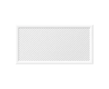 Экран для радиатора 900х600х12 Глория белый