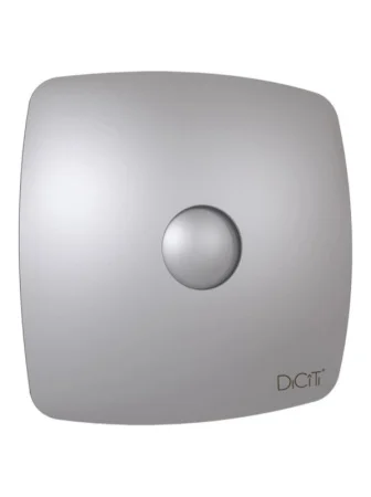 Вентилятор осевой вытяжной D100мм Rio 4C gray metal (Era) *10