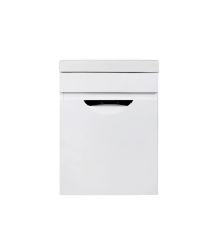 Тумба подвесная AGATA Никас 40 АТ40-637 с раковиной Como 40 S-UM-COM40/1-w