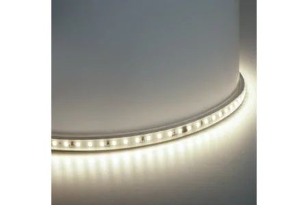 Лента светодиодная, 120SMD(2835)/м 10Вт/м 220V длина 25м, 4000K, IP65 LS710  с 1 сетевым шнуром, 2 з