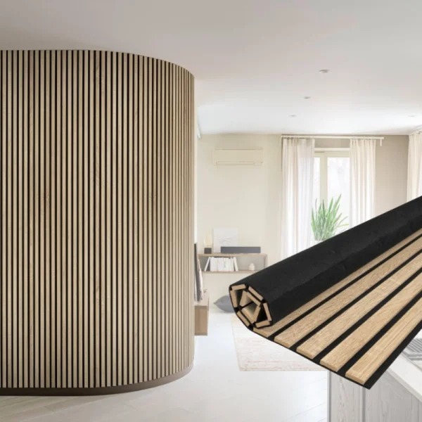 Панель стеновая акустическая МДФ Stella Comfort Standart Дуб Сонома 2780х600х9мм