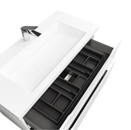 Тумба подвесная Puro 100 Pro.01.100/P/W/JR белая