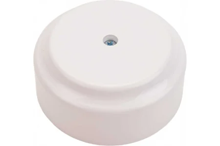 Монтажная коробка Ø80, ОУ без сальников "Ретро" КМ-450 бежевый (Bylectrica) *1