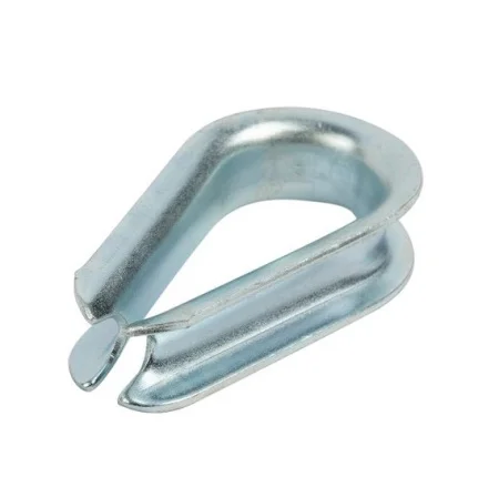 Коуш для стальных канатов, DIN 6899А, цинк  3 мм уп. - 2 шт. SteelRex